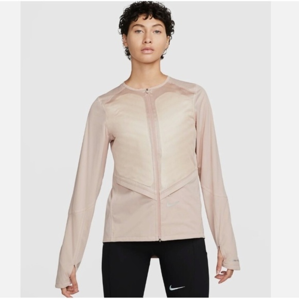Nike Storm-FIT ADV‎ Running Jacket Women's Size XL Pink Down Fill
